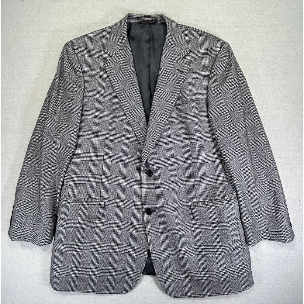 Brooks Brothers Loro Piana Men's 44 Wool Tweed Italy Made Suit Jacket Blazer